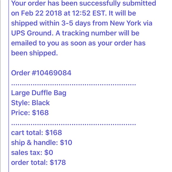 Supreme Large Duffle Bag SS18 Black - Picture 7 of 7